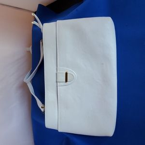 Womens white crossbody bag